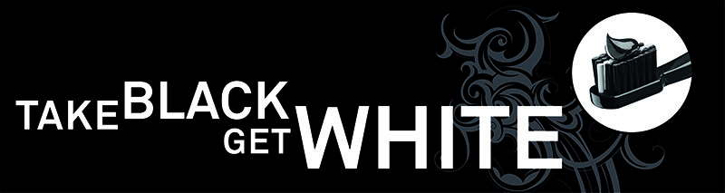 Curaprox Black is White dantu pasta