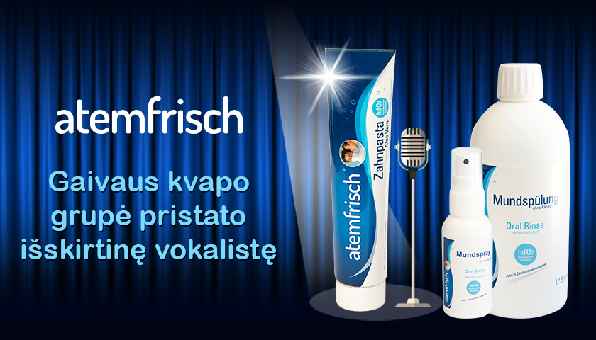 Dantų pasta Atemfrisch