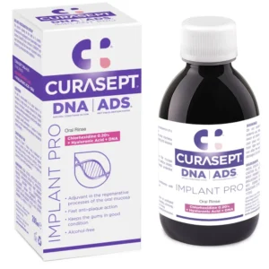 Curasept Ads Implant Pro burnos skalavimo skystis