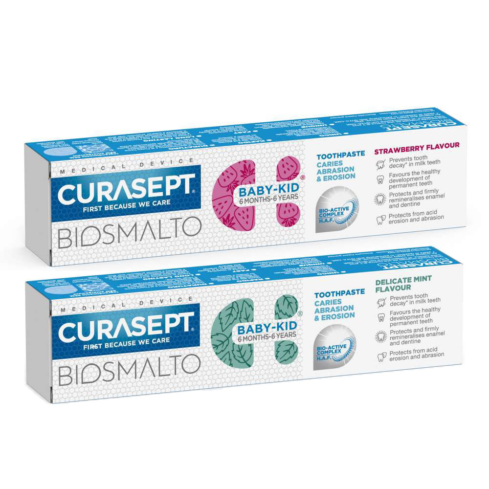 Curasept BIOSMALTO Baby - Kid dantu pasta