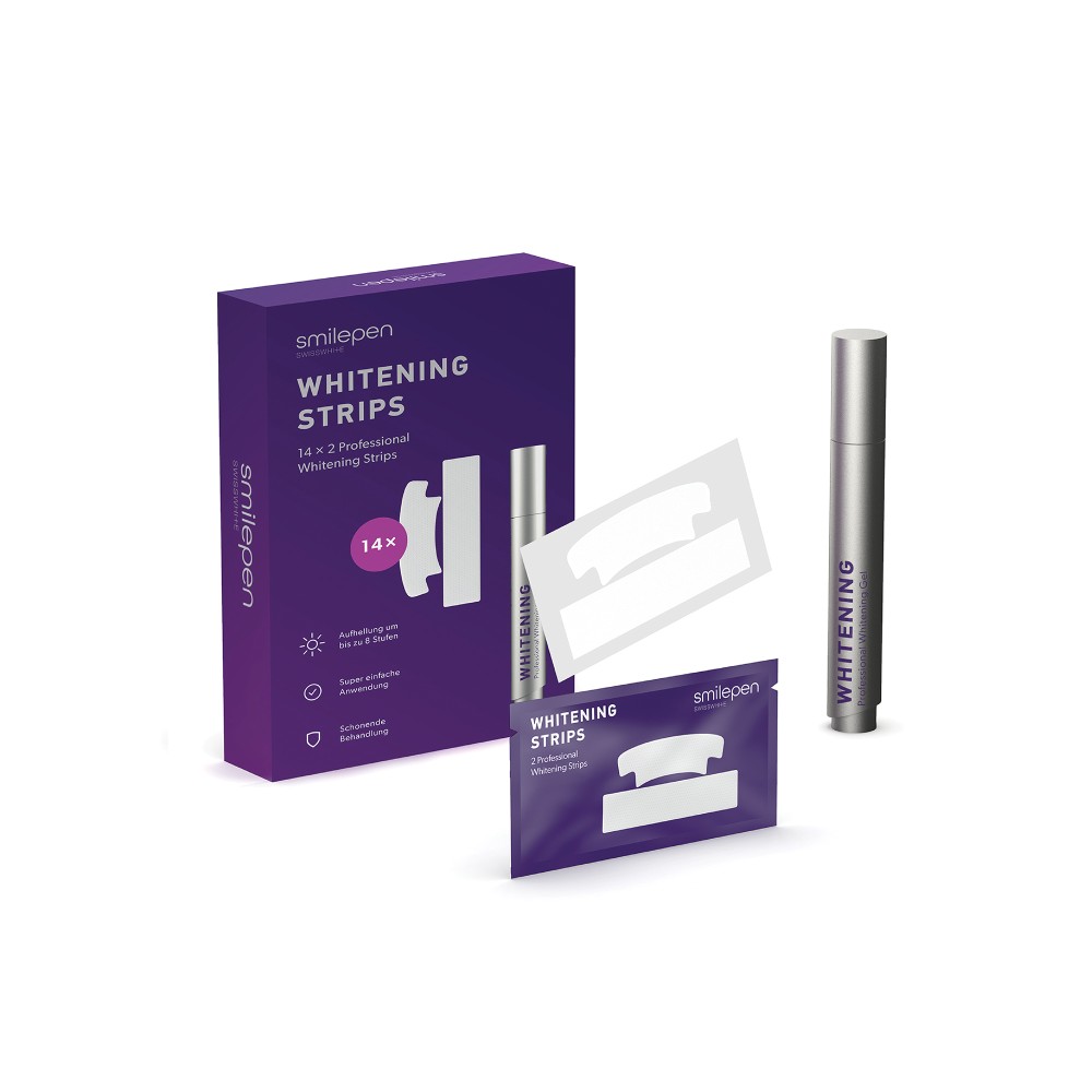 Smilepen dantų balinimo juostelės Whitening Strips