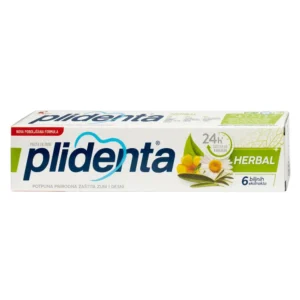 PLIDENTA HERBAL dantų pasta su žolelėmis