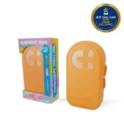 Curasept Travel Kit oranžinis kelioninis rinkinys pakuotėje