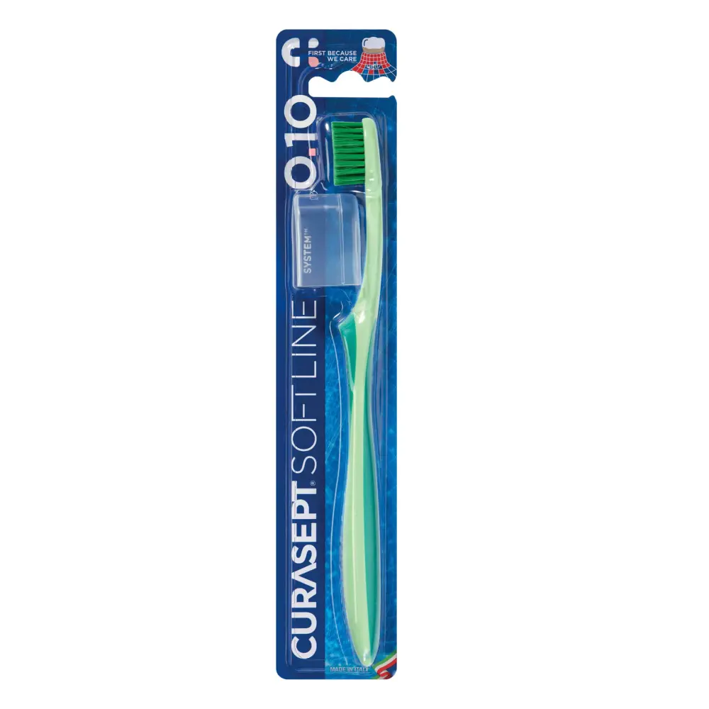 Curasept Softline Maxi Soft 0.10 Curasept Maxi Soft 010 itin minkštas šepetėlis