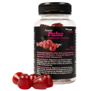 OraLactin PowerPulse SuperFruits guminukai 42 vnt.